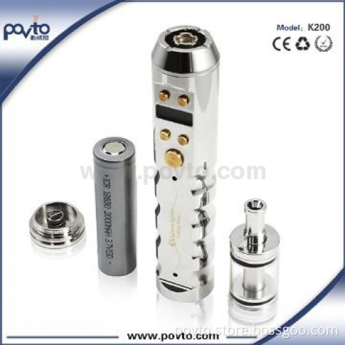 Huge vapor never leak k200 ecig shenzhen best e cig factory